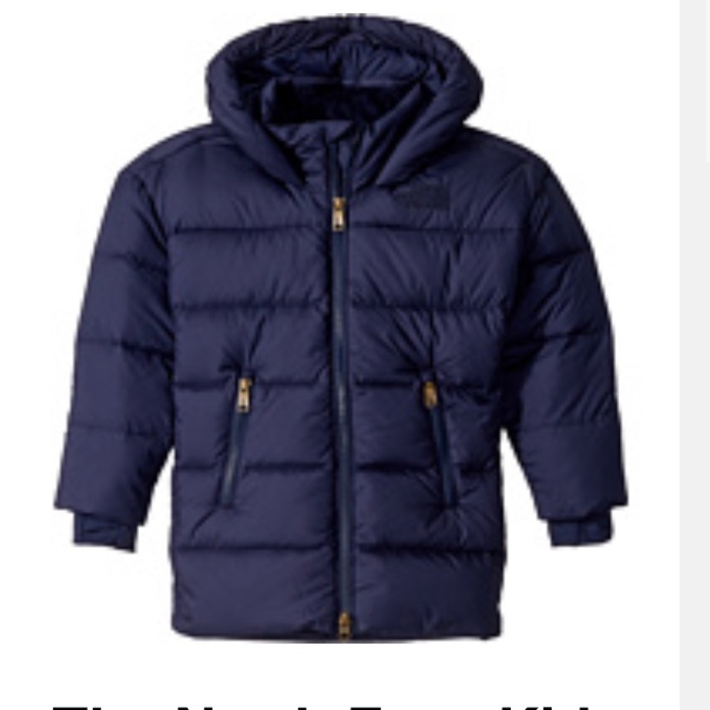 Navy blue girls The Northface coat